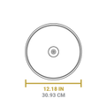 Lodge Round Glass Lid - Cookware Lid