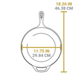 Lodge Cast Iron Covered Deep Skillet - Cookware