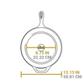 Lodge Cast Iron Deep Skillet - Cookware