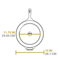 Lodge Classic Cast Iron Skillets - Cookware