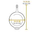 Lodge Cast Iron Covered Deep Skillet - Cookware