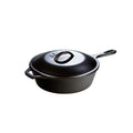 Lodge Cast Iron Covered Deep Skillet - Cookware