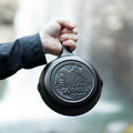 Lodge Wildlife Series 6.5 Inch Cast Iron Wolf Skillet - Cookware